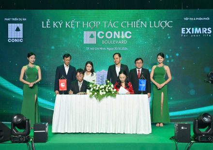 Ký kết hợp tác chiến lược dự án căn hộ Conic Boulevard